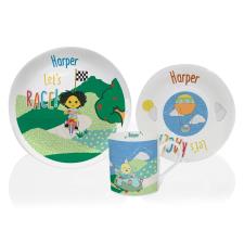 Personalised Moon and Me Let's Race Breakfast Set